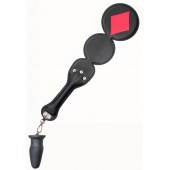 Шлёпалка  Бубны  с анальным плагом - LOVETOY (А-Полимер) - купить с доставкой в Балаково