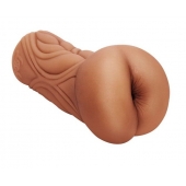 Кофейный мастурбатор-анус Biggest Joy - Lola Games - в Балаково купить с доставкой