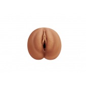 Кофейный мастурбатор-вагина Dumpling - Lola Games - в Балаково купить с доставкой