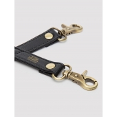 Черный фиксатор для манжет Bound to You Faux Leather Hogtie - Fifty Shades of Grey - купить с доставкой в Балаково