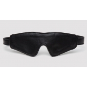 Черная плотная маска на глаза Bound to You Faux Leather Blindfold - Fifty Shades of Grey - купить с доставкой в Балаково