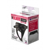 Черный пояс для насадок CLASS STRAP Restyling - LOVETOY (А-Полимер) - купить с доставкой в Балаково