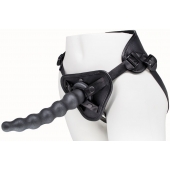 Пояс харнесс BEST UNI strap с 2 насадками - 18 и 22 см. - LOVETOY (А-Полимер) - купить с доставкой в Балаково