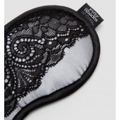 Атласная маска с кружевом Play Nice - Fifty Shades of Grey - купить с доставкой в Балаково