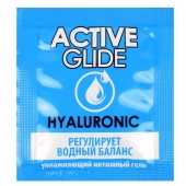 Лубрикант на водной основе Active Glide с гиалуроновой кислотой - 3 гр. - Биоритм - купить с доставкой в Балаково