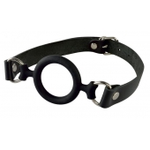 Черный кляп-рамка на регулируемых ремешках - Sitabella - купить с доставкой в Балаково