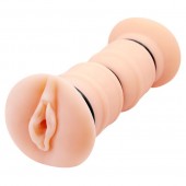 Телесный вибромастурбатор-вагина Michelle - Baile - в Балаково купить с доставкой