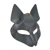 Серая маска Wolf с клепками - Sitabella - купить с доставкой в Балаково