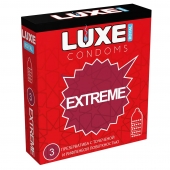 Текстурированные презервативы LUXE Royal Extreme - 3 шт. - Luxe - купить с доставкой в Балаково