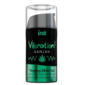 Жидкий интимный гель с эффектом вибрации Vibration! Ganjah - 15 мл. - INTT - купить с доставкой в Балаково