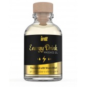Массажный гель с согревающим эффектом Energy Drink - 30 мл. - INTT - купить с доставкой в Балаково