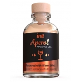 Массажный гель с согревающим эффектом Aperol - 30 мл. - INTT - купить с доставкой в Балаково