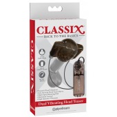 Дымчатый вибростимулятор головки пениса Dual Vibrating Head Teaser - Pipedream - в Балаково купить с доставкой