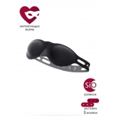 Черная плотная силиконовая маска - ToyFa - купить с доставкой в Балаково