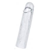 Прозрачная насадка-удлинитель Flawless Clear Penis Sleeve Add 1 - 15,5 см. - Lovetoy - в Балаково купить с доставкой