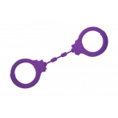 Фиолетовые силиконовые поножи Limitation - Lola Games - купить с доставкой в Балаково