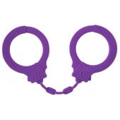 Фиолетовые силиконовые поножи Limitation - Lola Games - купить с доставкой в Балаково