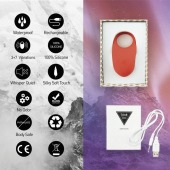 Красное кольцо с вибрацией Thor Cockring - FeelzToys - в Балаково купить с доставкой