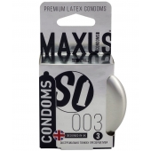 Экстремально тонкие презервативы в железном кейсе MAXUS Extreme Thin - 3 шт. - Maxus - купить с доставкой в Балаково