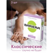 Классические презервативы Bariera Classic - 3 шт. - Bariera - купить с доставкой в Балаково