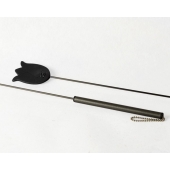 Черный стек  Тюльпан  - 60 см. - Sitabella - купить с доставкой в Балаково