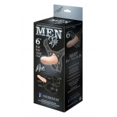 Пустотелый фаллопротез MEN STYLE - 17,5 см. - LOVETOY (А-Полимер) - купить с доставкой в Балаково