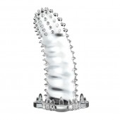 Насадка на пенис со стимуляцией предвагинальной зоны - 14 см. - Baile - в Балаково купить с доставкой