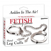 Металлические наручники Metal Leg Cuffs - Pipedream - купить с доставкой в Балаково
