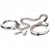 Металлические наручники Metal Leg Cuffs - Pipedream - купить с доставкой в Балаково