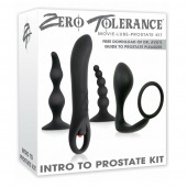 Набор стимуляторов простаты Intro To Prostate Kit - Zero Tolerance - в Балаково купить с доставкой