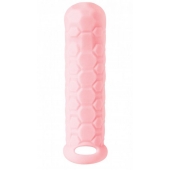 Розовый фаллоудлинитель Homme Long - 15,5 см. - Lola Games - в Балаково купить с доставкой