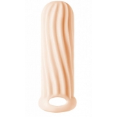 Телесный фаллоудлинитель Homme Wide - 13 см. - Lola Games - в Балаково купить с доставкой