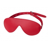 Красная маска Anonymo из искусственной кожи - ToyFa - купить с доставкой в Балаково