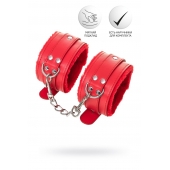 Красные оковы Anonymo из искусственной кожи - ToyFa - купить с доставкой в Балаково