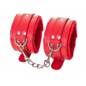 Красные оковы Anonymo из искусственной кожи - ToyFa - купить с доставкой в Балаково