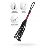 Черно-красный флоггер Anonymo - 45 см. - ToyFa - купить с доставкой в Балаково