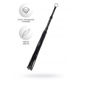 Черный флоггер Anonymo - 64 см. - ToyFa - купить с доставкой в Балаково