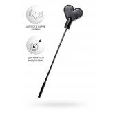 Черный стек со шлепком в форме сердца Anonymo - 35 см. - ToyFa - купить с доставкой в Балаково