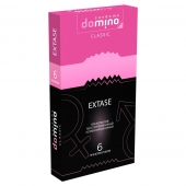 Презервативы с точками и рёбрышками DOMINO Classic Extase - 6 шт. - Domino - купить с доставкой в Балаково