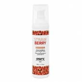 Разогревающее массажное масло  с ароматом клубники Gourmet Strawberry - 50 мл. - Exsens - купить с доставкой в Балаково