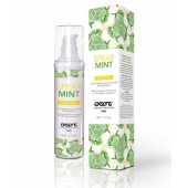 Разогревающее массажное масло Gourmet Spearmint Organic с органическими ингредиентами - 50 мл. - Exsens - купить с доставкой в Балаково