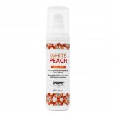 Разогревающее массажное масло Gourmet White Peach Organic с органическими ингредиентами - 50 мл. - Exsens - купить с доставкой в Балаково
