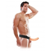 Полый страпон 8  Hollow Strap-On телесного цвета - 19 см. - Pipedream - купить с доставкой в Балаково
