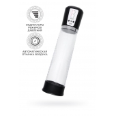 Прозрачная автоматическая помпа для пениса Sigurd - Sexus - в Балаково купить с доставкой