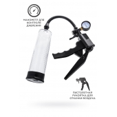 Прозрачная механическая помпа для пениса Viggo - Sexus - в Балаково купить с доставкой