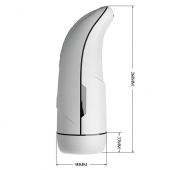 Вибромастурбатор Marissa с функцией нагрева и подвижным язычком - Baile - в Балаково купить с доставкой