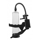 Прозрачная вакуумная помпа Pistol Penis Pump - Dream Toys - в Балаково купить с доставкой