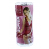 Прозрачный двусторонний мастурбатор Sophia - вагина и анус - Dream Toys - в Балаково купить с доставкой