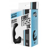 Черный вибромассажер простаты FantASStic Vibrating Prostate Massager - 11,3 см. - Dream Toys - в Балаково купить с доставкой