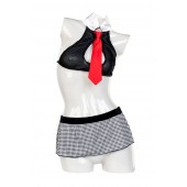 Надувная секс-кукла с реалистичной головой в костюме учительницы - ToyFa - в Балаково купить с доставкой